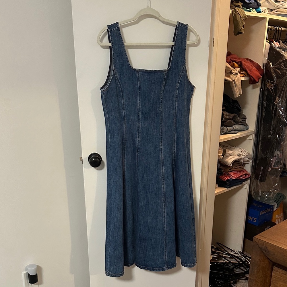 Robert Rodriguez Blue Denim Dress